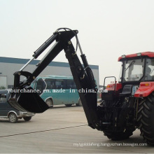 Hot Sale Lw-10 90-120HP Tractor 3 Point Hitch Pto Drive Big Backhoe with Ce Certificate